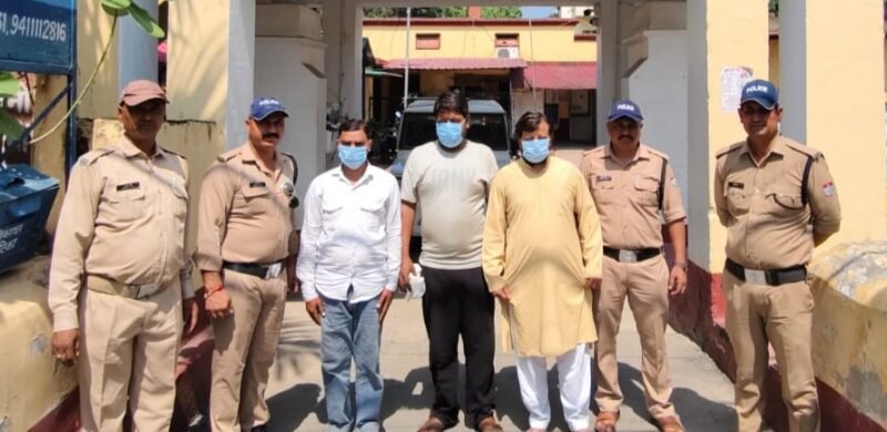 ऑपरेशन प्रहार के तहत सहसपुर पुलिस की कार्रवाई, तीन वारंटी गिरफ्तार