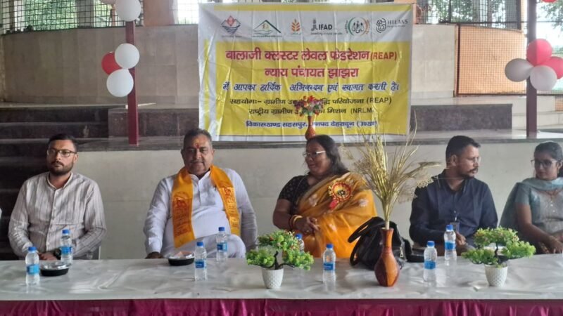 स्वयं सहायता समूहों की महिलाओं को किया सम्मानित, आत्मनिर्भरता के प्रयासों की सराहना